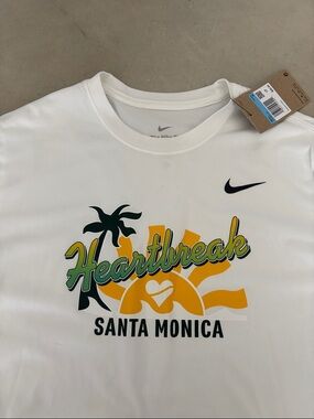 NWT Nike x Heartbreak Santa Monica Running Dri Fit Tee